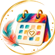 Illustration of a calendar with an appointment marked
